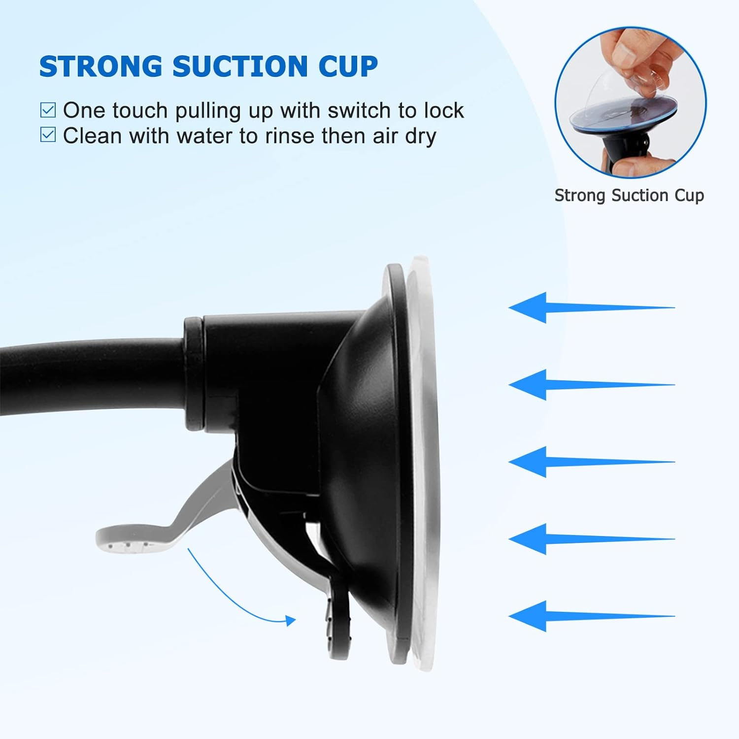 Thumbnail 5 de Vansky Car Phone Holder Mount 3-in-1 for iPhone