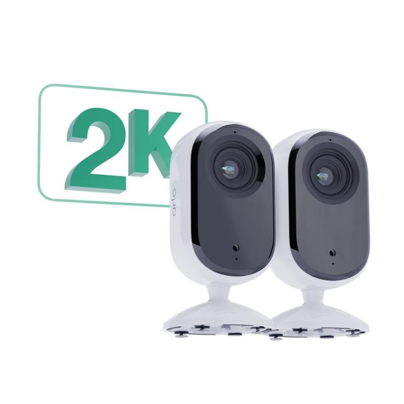 Thumbnail 3 de Arlo Essential 2K Indoor (visión nocturna y doble LED) con alarma