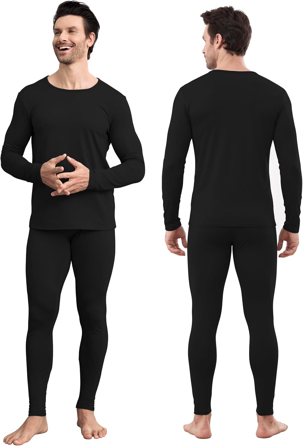 Detalle 2 de URATOT Men's Thermal Underwear Set, 95% Polyester