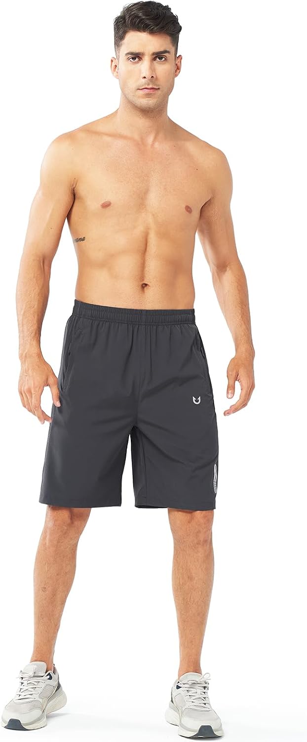 Detalle de NORTHYARD Men's Lightweight Quick-Dry Running Shorts