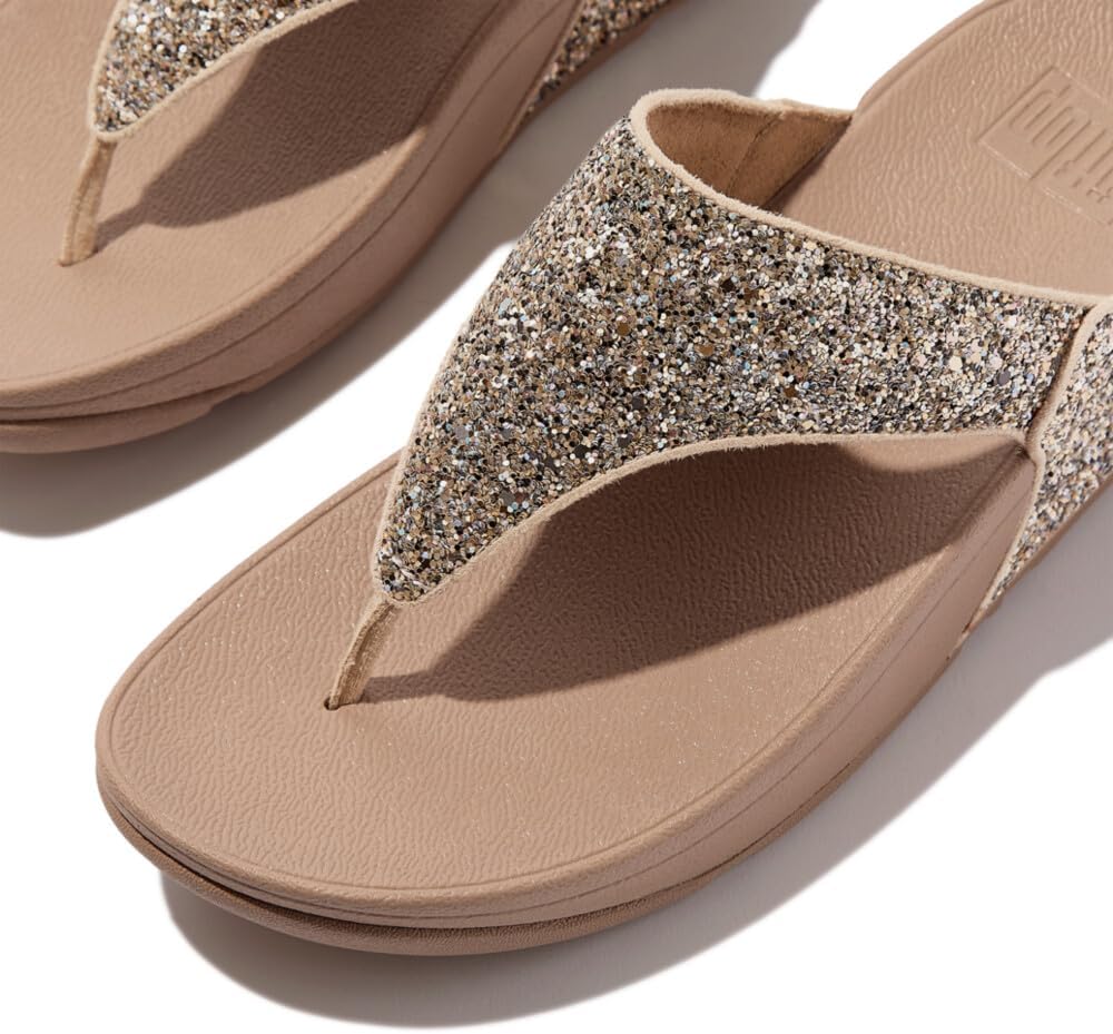 Detalle 2 de FitFlop Lulu Crystal Feather Original Fit Orteil Sandale