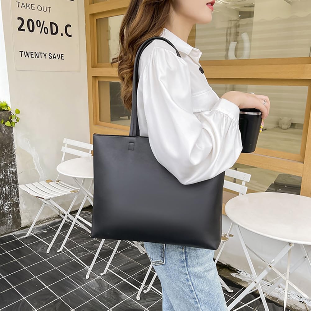 Detalle de Flintronic Borsa Tote da Donna in Pelle PU: ampia, impermeabile e polivalente