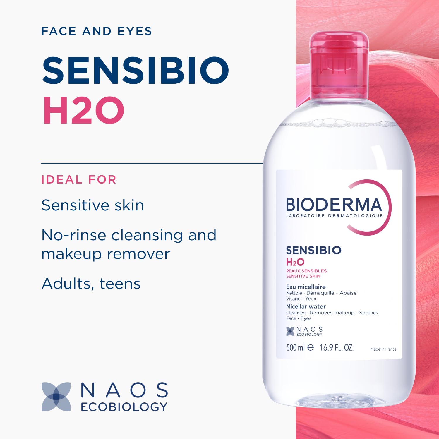 Detalle de Bioderma Sensibio H2O micellar cleanser