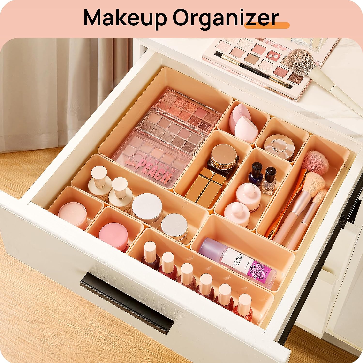 Detalle 2 de Vtopmart Plastic Drawer Organizers, 4 Sizes