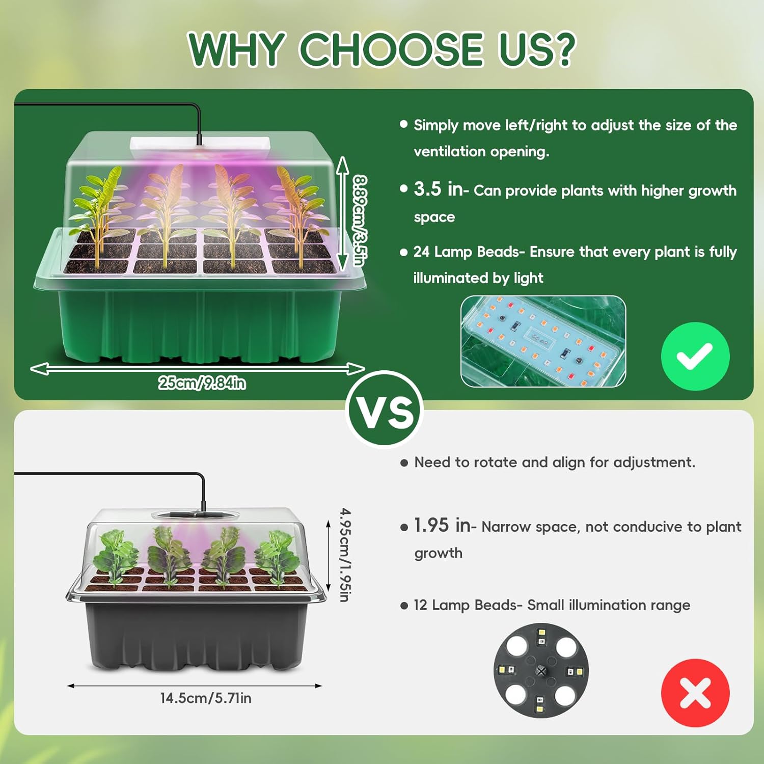 Thumbnail 1 de Verdenu Mini Serre pour Plantes Lampes