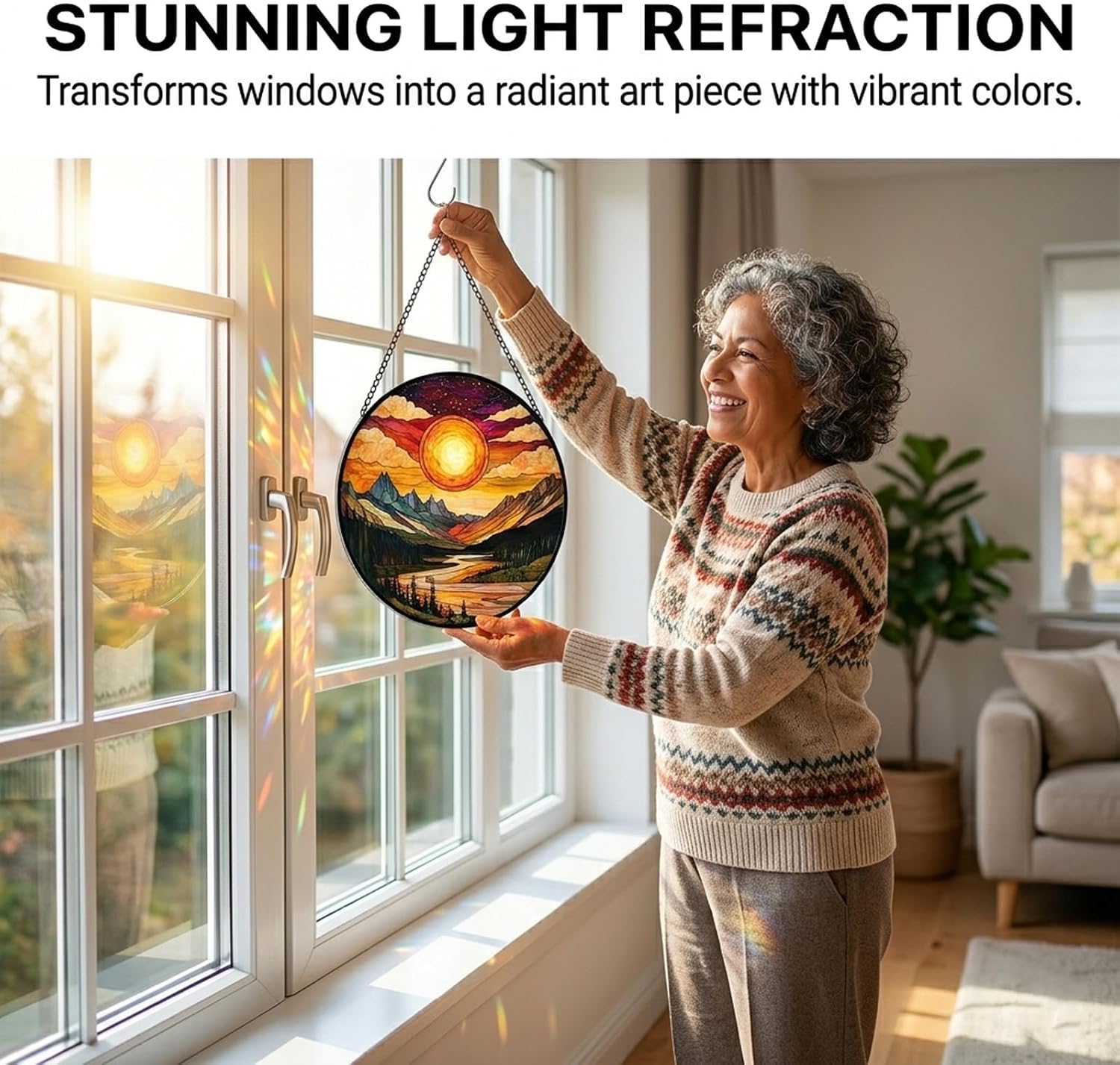 Detalle 1 de Acrylic Suncatcher 6.3-inch