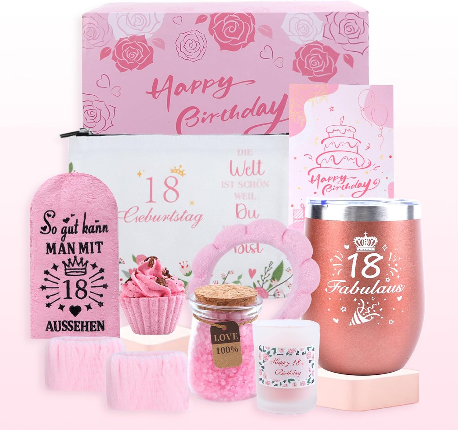 Detalle de Belillpipi Geschenkset 18. Geburtstag für Frauen