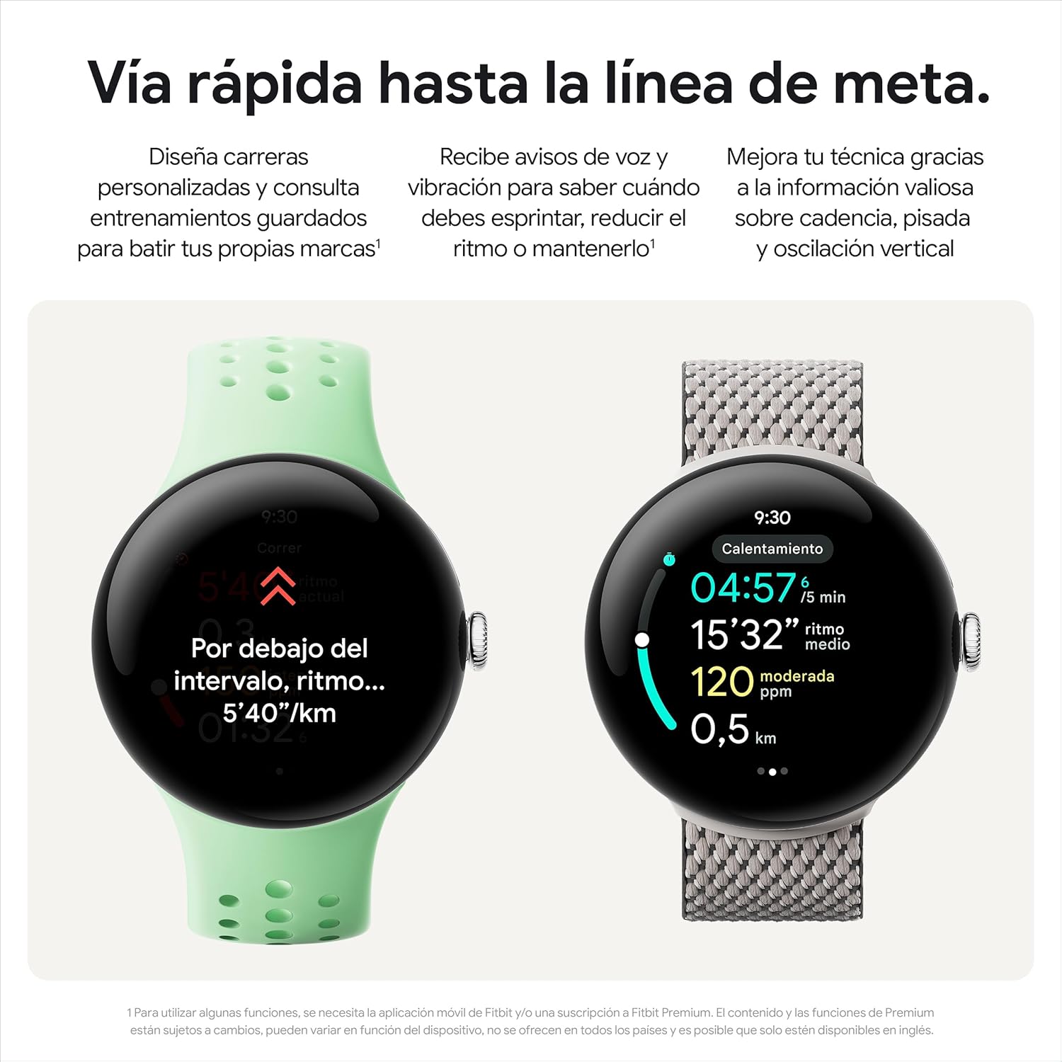 Thumbnail 3 de Google Pixel Watch 3 - Elegante en Verde Liquen 🍃
