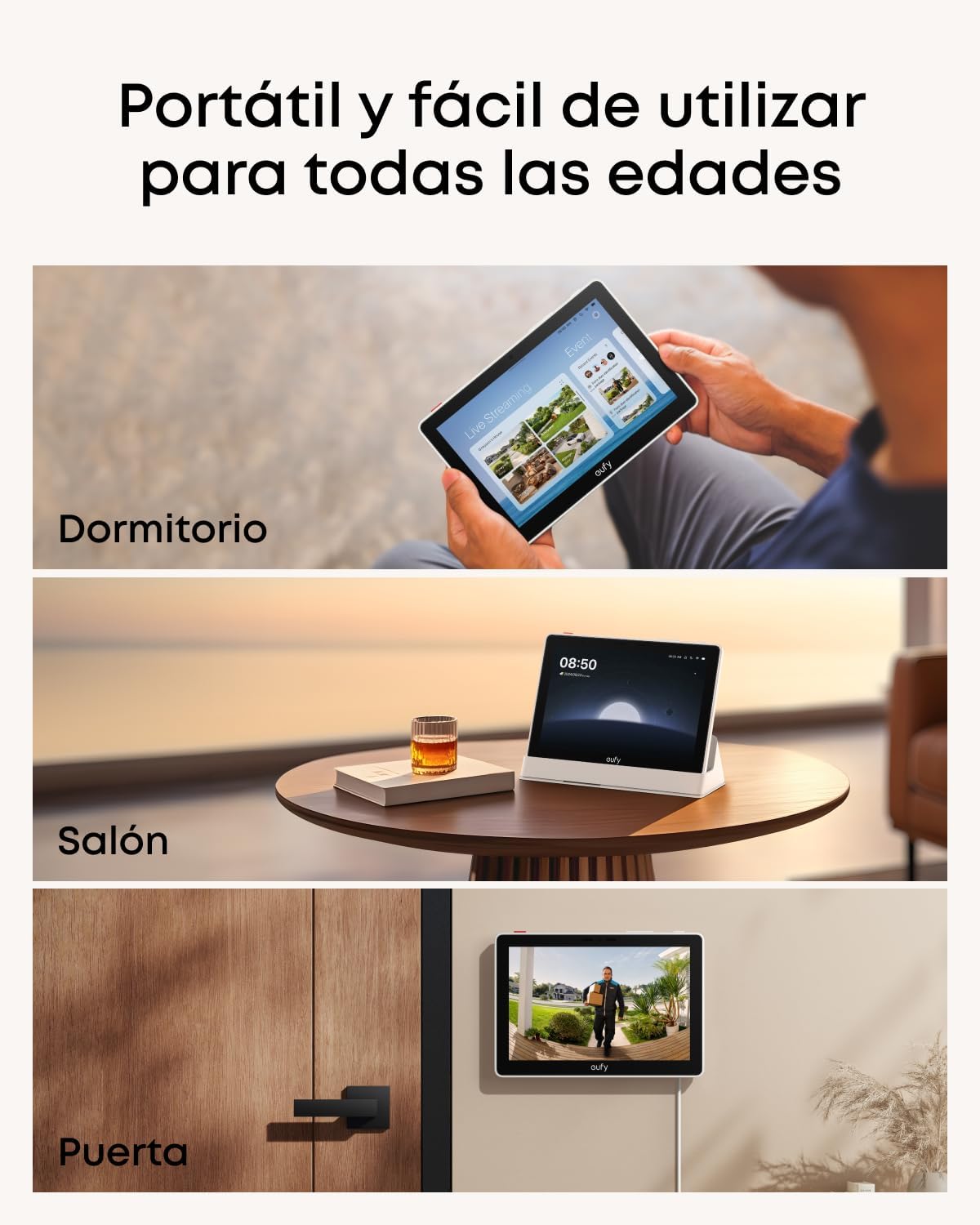 Thumbnail 4 de eufy Smart Display 8'' Control hogar
