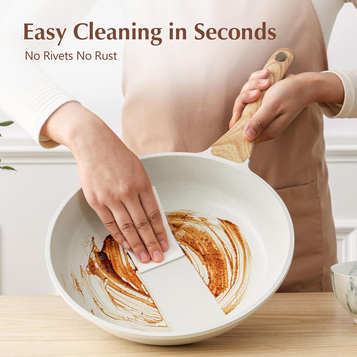 Thumbnail 6 de SENSARTE Ceramic Frying Pan 10-inch