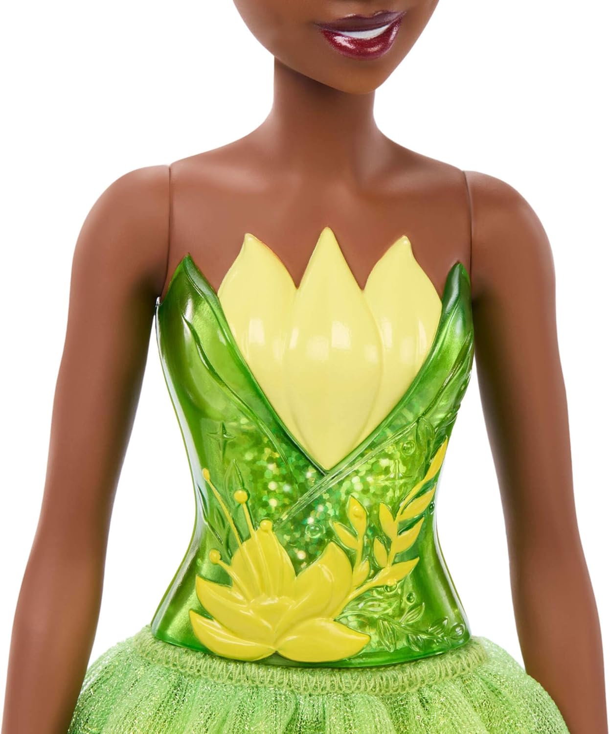 Thumbnail 4 de Mattel Disney Princess Tiana Posable Fashion Doll with Sparkling Clothing and Accessories (HLW04)