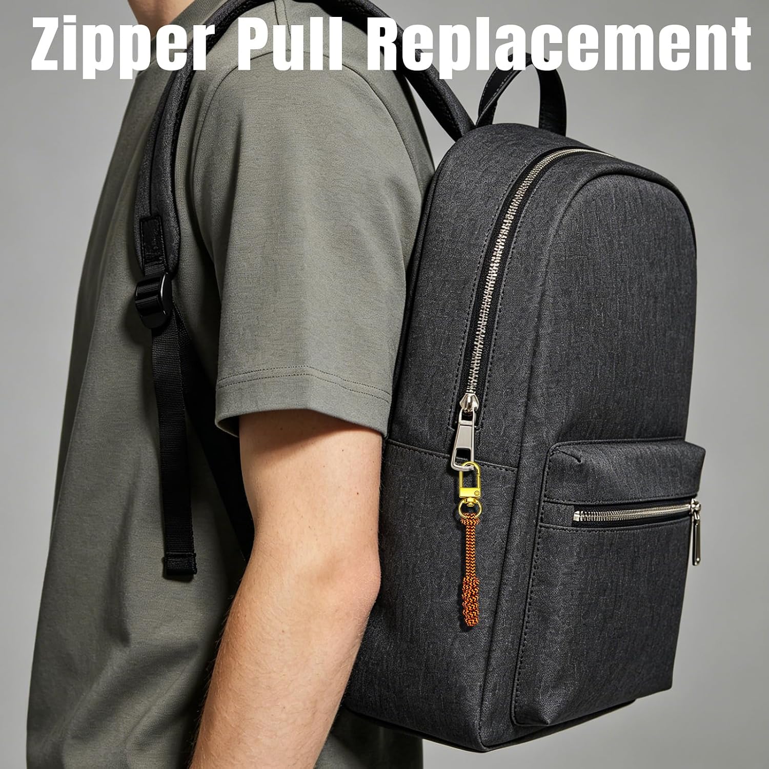 Detalle 2 de NOVWANG Replacement Zipper Pulls, Zinc Alloy