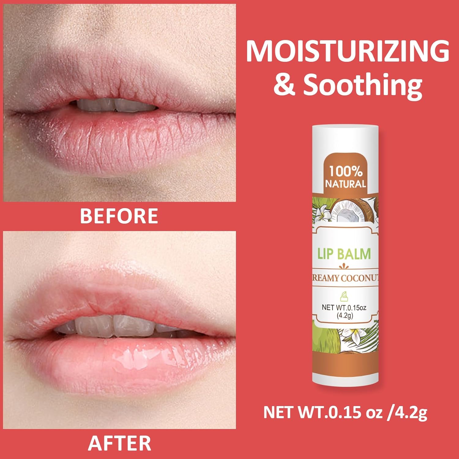 Detalle 2 de VISRIE 32 Pack Lip Balm: Natural Hydration in 16 Subtle Flavors