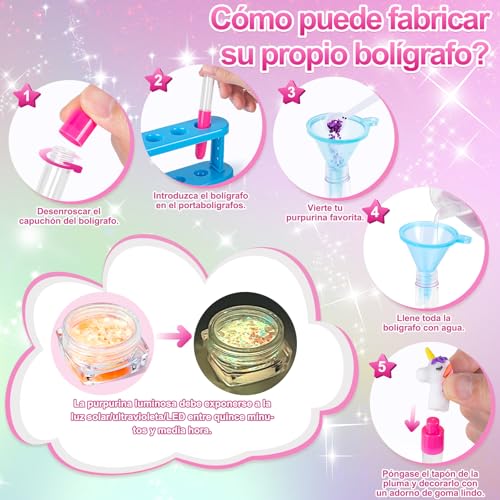Detalle de Kazzley Kit de creación de bolígrafos DIY con 55+ piezas para crear 15 bolígrafos personalizados