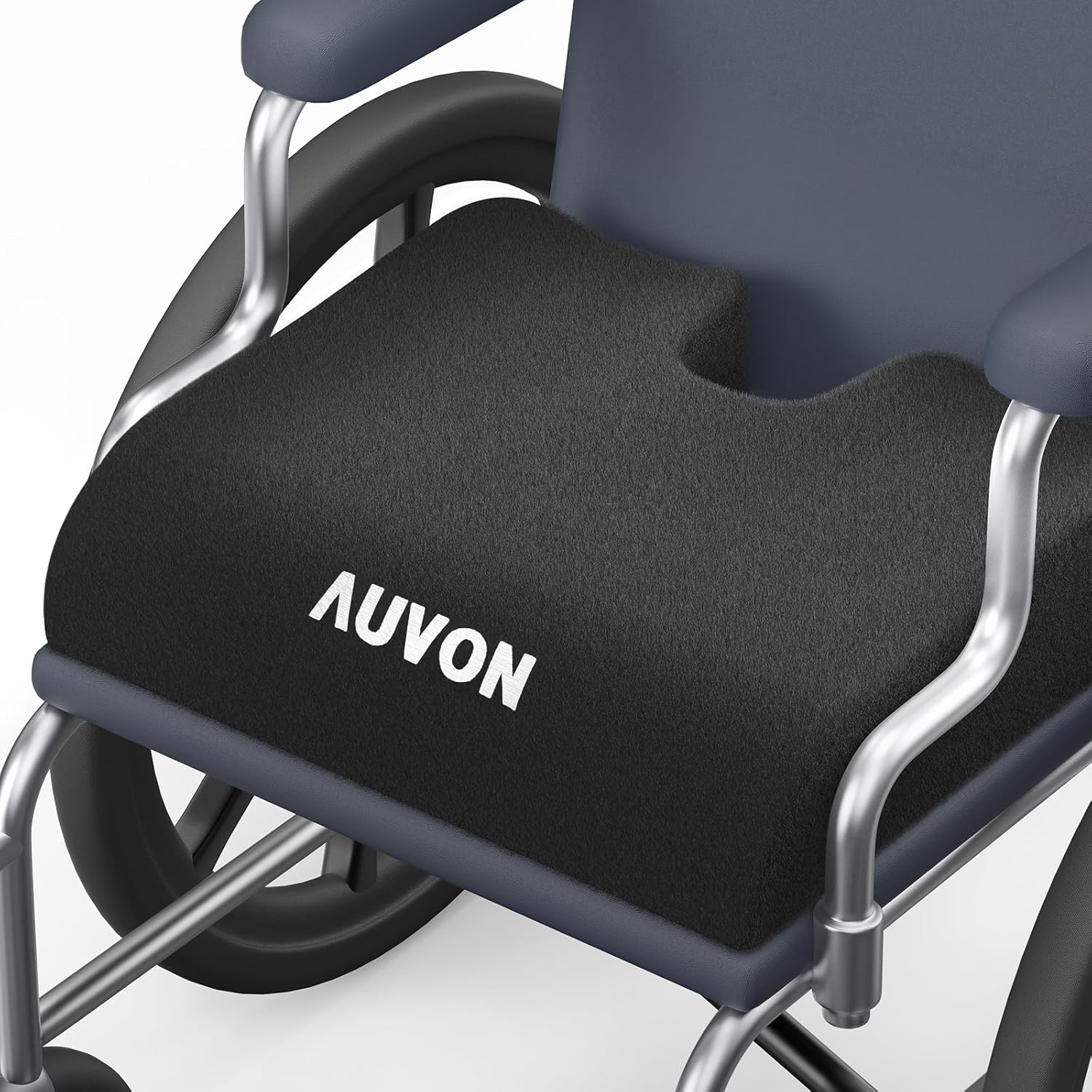 Detalle de AUVON Memory Foam Wheelchair Cushion for Coccyx 🎗
