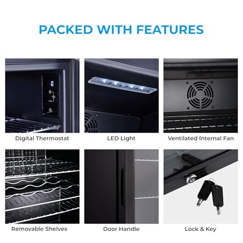 Thumbnail 6 de Subcold Super85 LED Beer Fridge — 80 Cans + 5 Bottles, 0–18°C, Glass Door