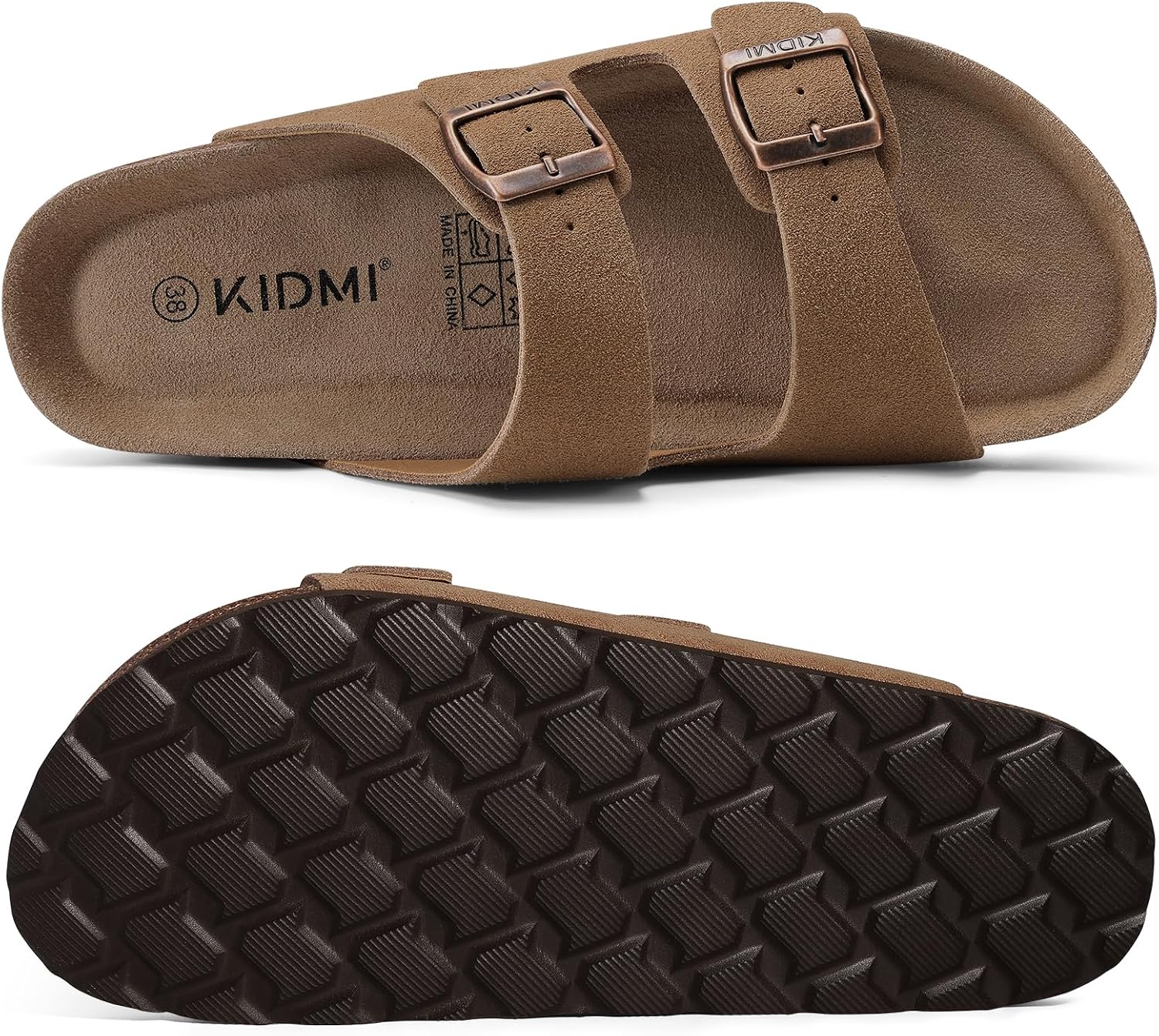 Thumbnail 4 de KIDMI Suede Summer Sandals with Arch Support