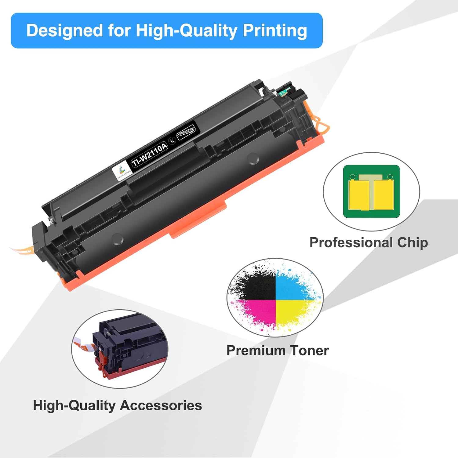 Detalle 2 de TRUE IMAGE 206A toner cartridges, 5-pack