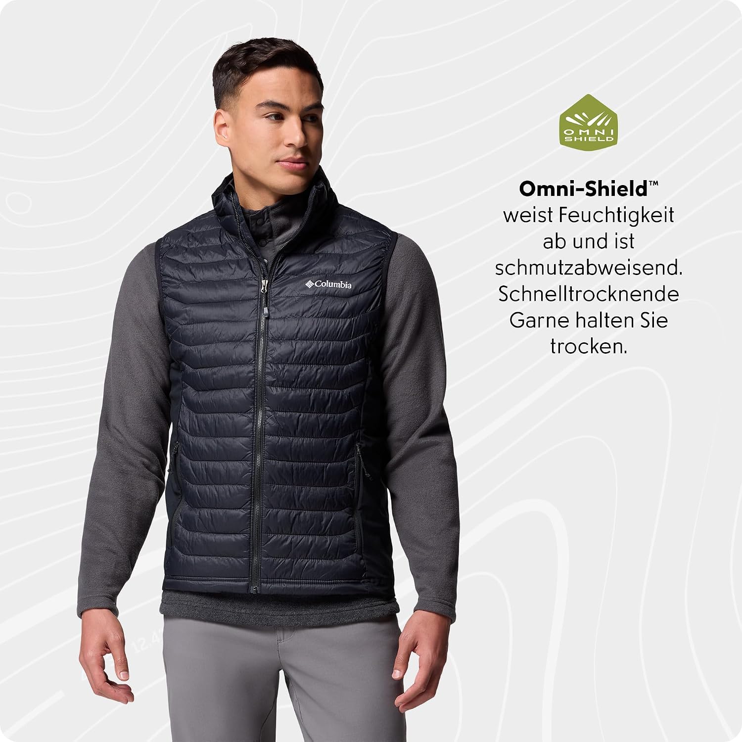 Detalle de Columbia Powder Pass Hybrid Vest M
