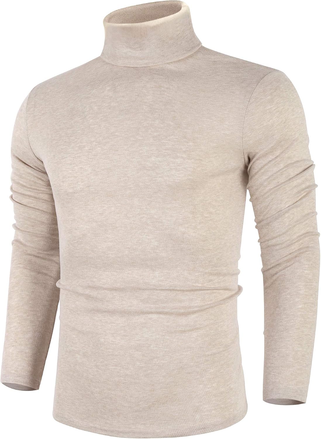 Detalle de Poriff Casual Slim Fit Turtleneck 95% Cotton