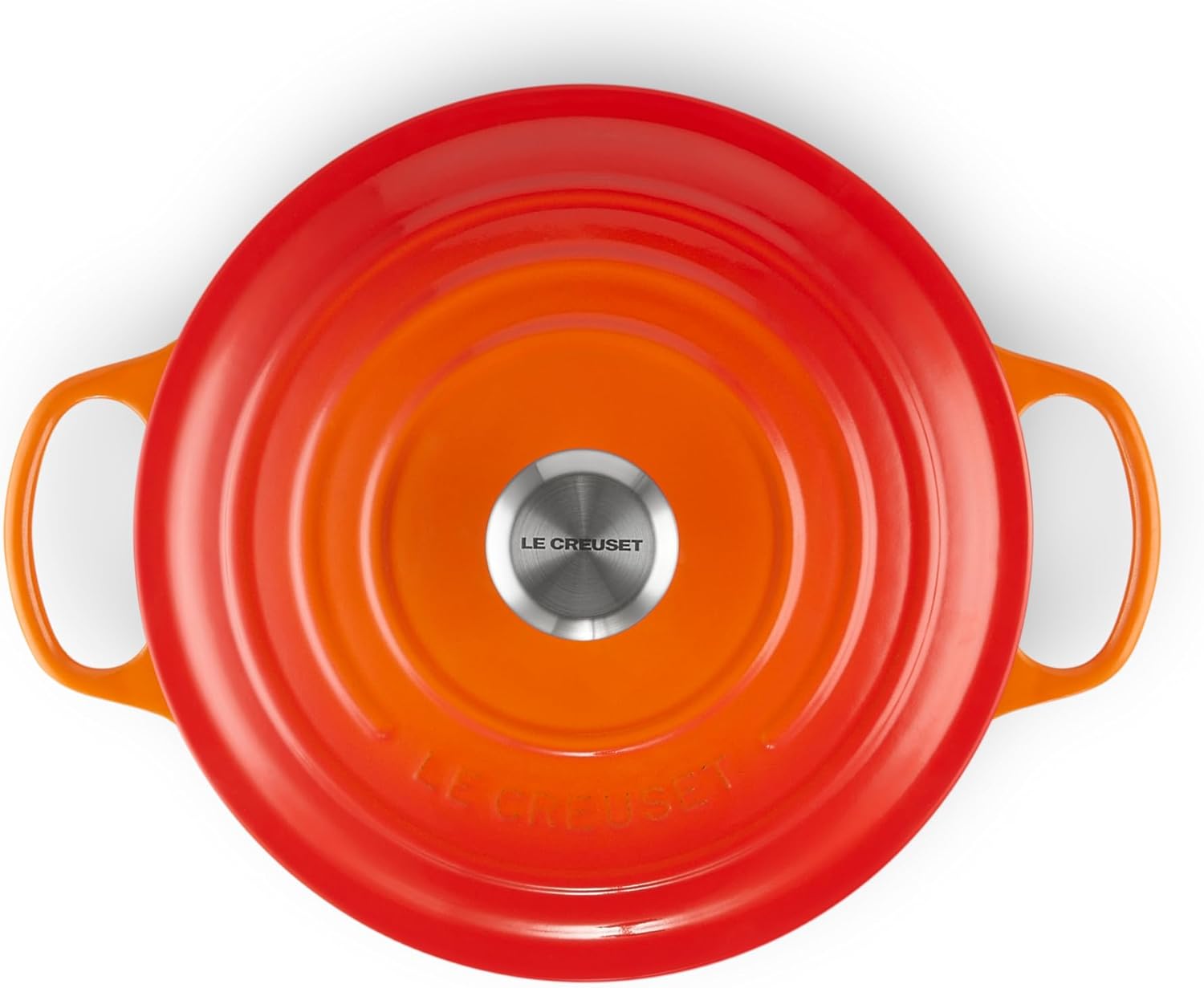 Detalle 2 de Le Creuset Signature Gusseisen-Bräter mit Deckel Ø 26 cm – 5,3 L, Volcanique