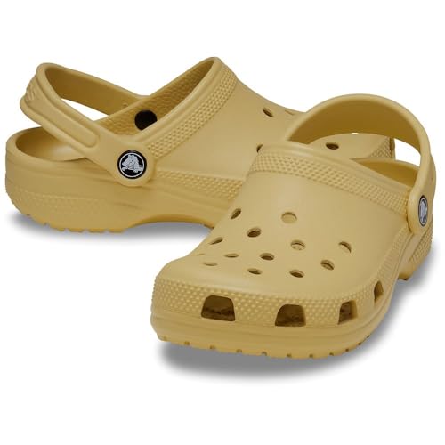 Thumbnail 3 de Crocs Classic Clog T Wheat (niños) — zuecos unisex ligeros y resistentes al agua