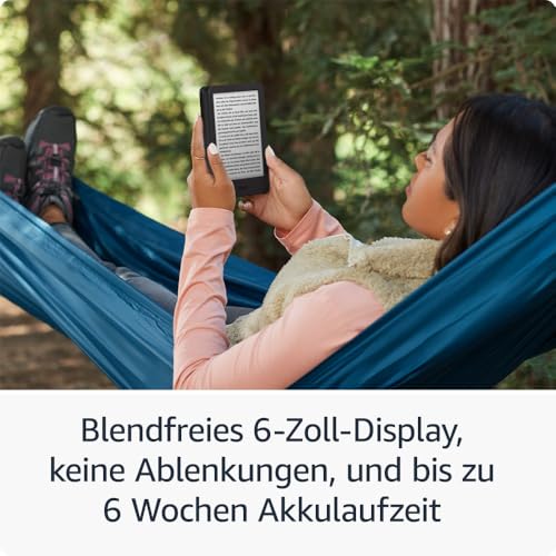 Detalle de Amazon Kindle (neueste Generation) – Der leichteste kompakte E-Reader mit blendfreiem Display