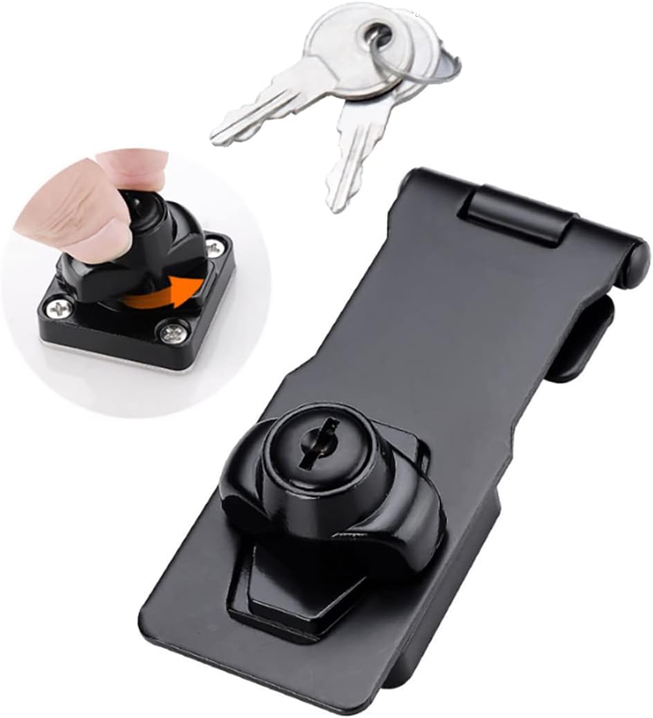 Detalle de Flip Latch hasp door lock, 3-inch