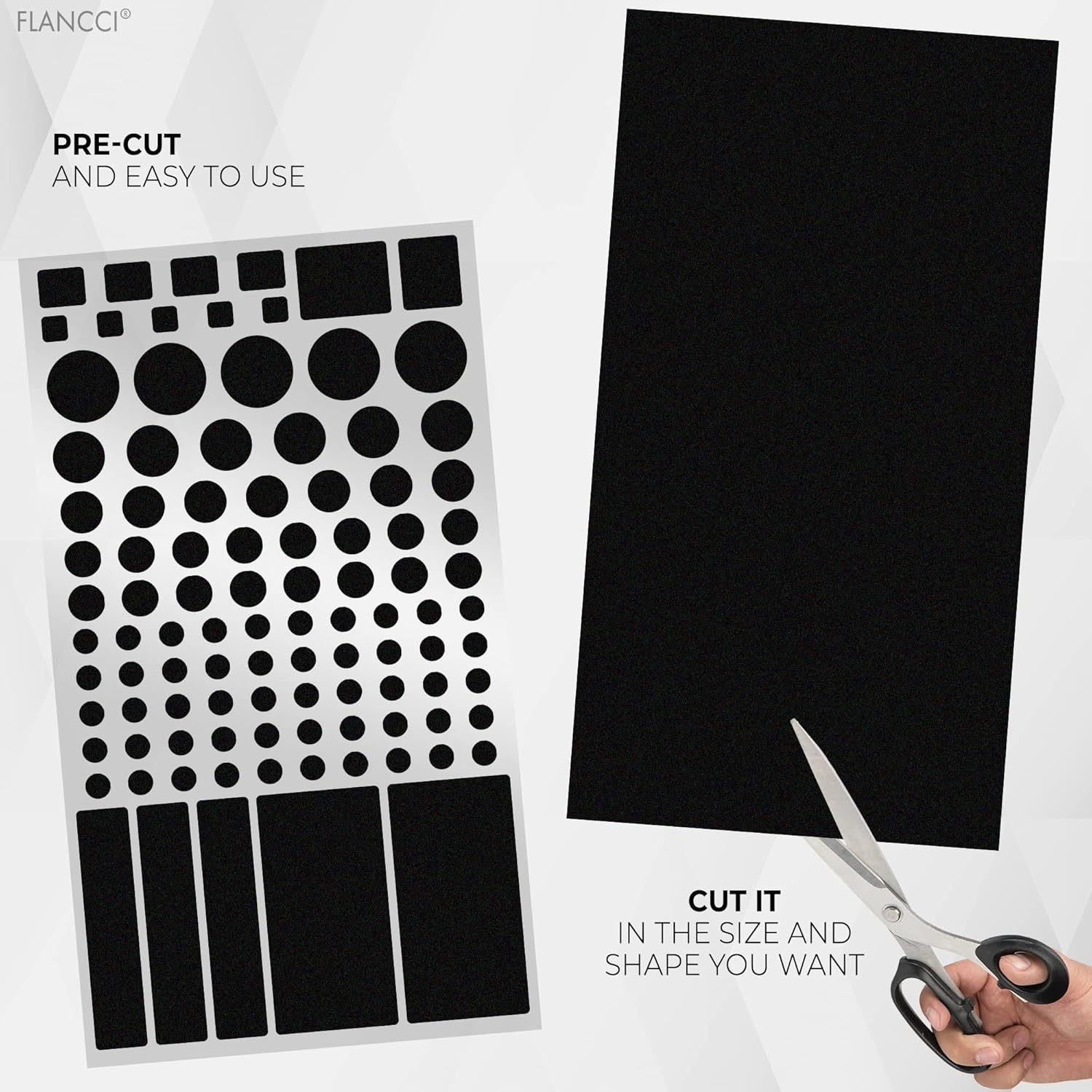 Detalle 2 de FLANCCI LED Light Blocking Stickers, 80% dimming