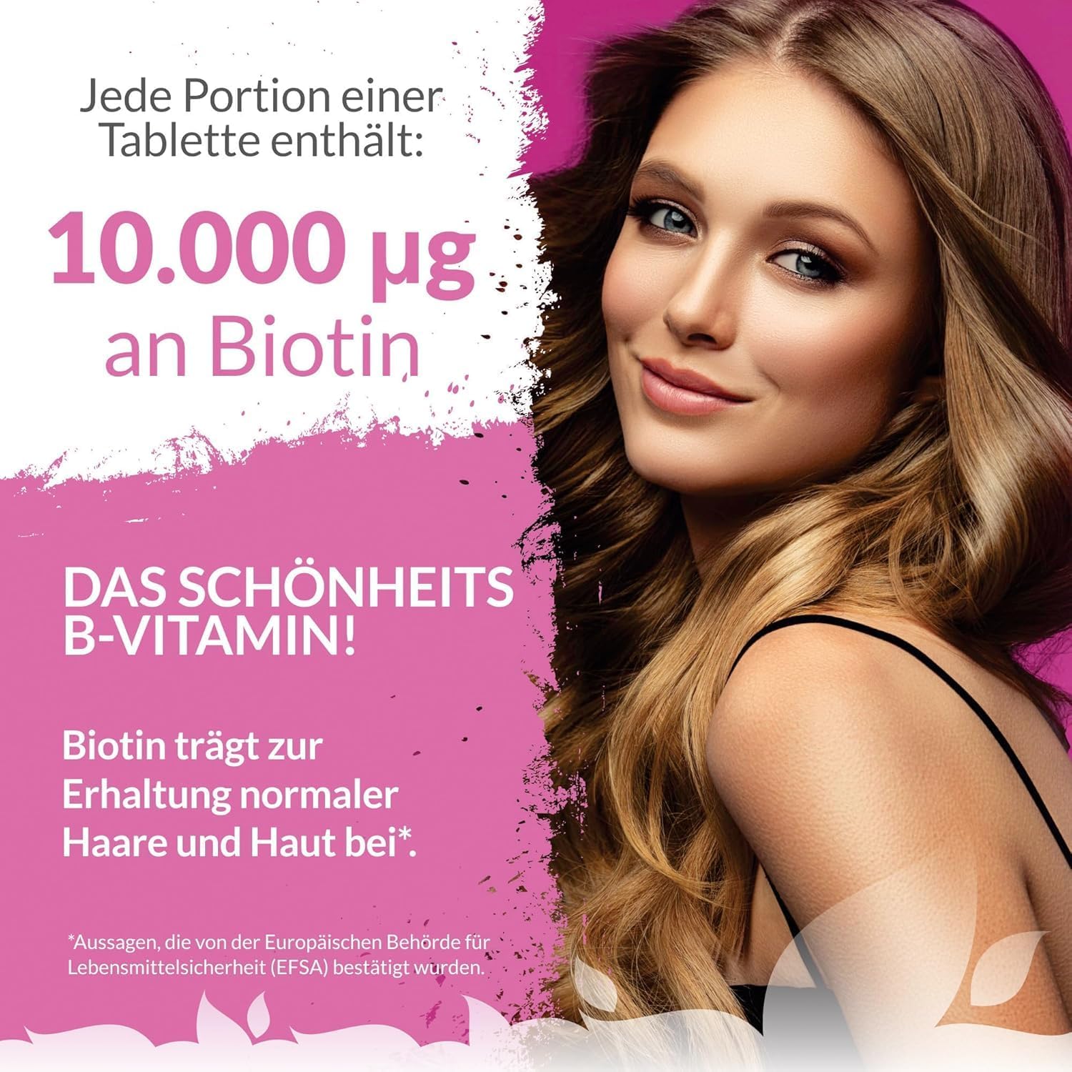Thumbnail 6 de Nu U Nutrition Biotin 10.000 mcg, 365 Tabletten 💊