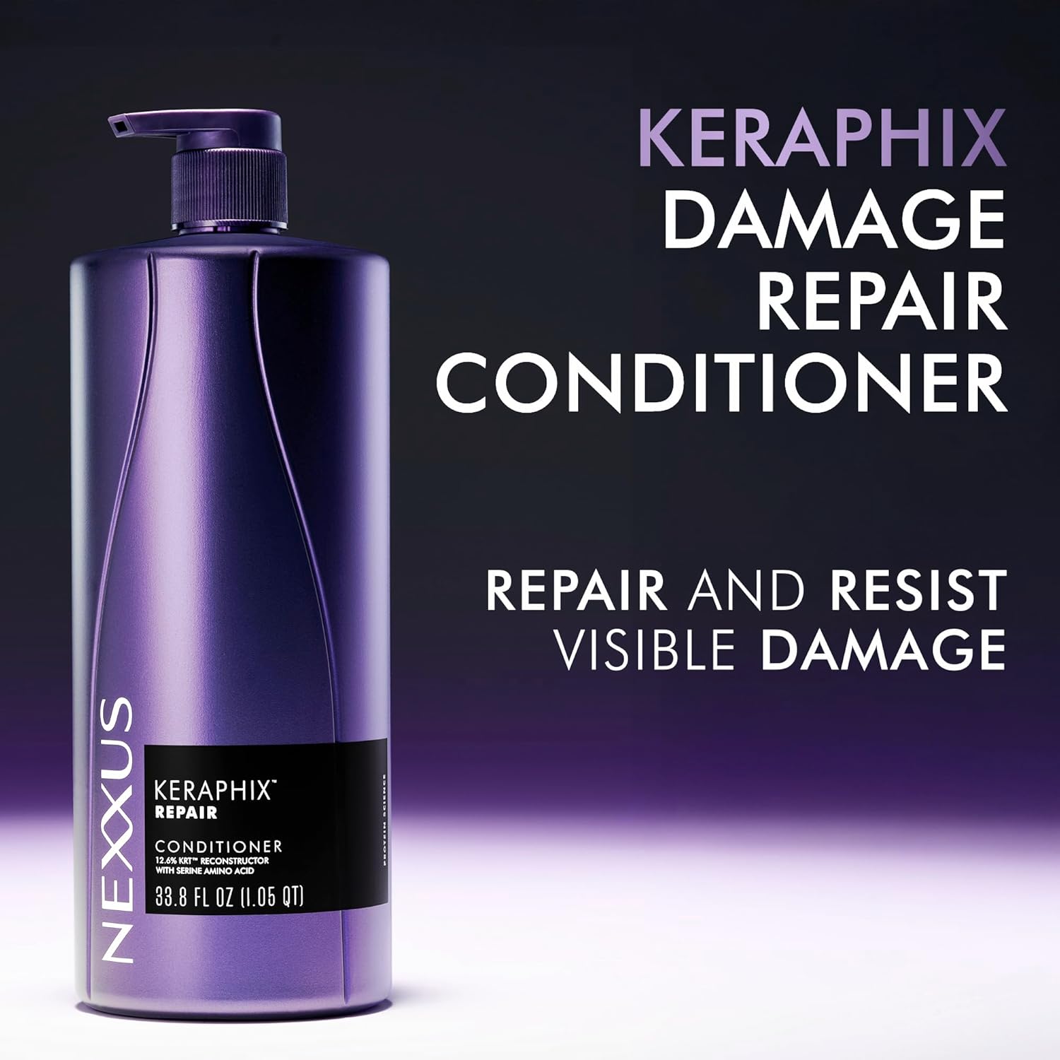 Thumbnail 1 de Nexxus KERAPHIX Shampoo & Conditioner 2-Pack for Damaged Hair (KRT Keratin Resistance Therapy)