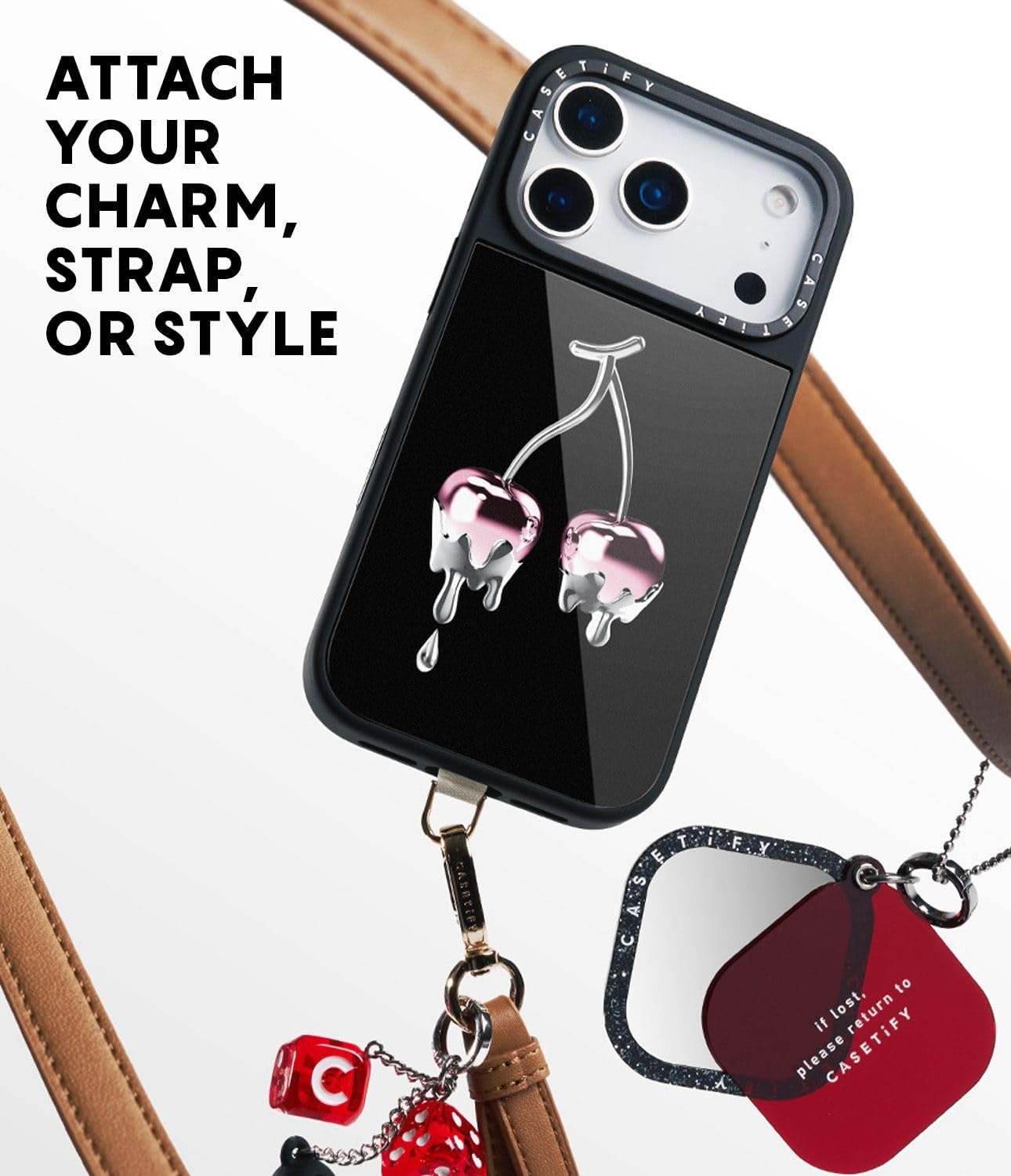 Thumbnail 6 de CASETiFY Glaze iPhone 17 Pro Max Case in Black (Duck it) with MagSafe