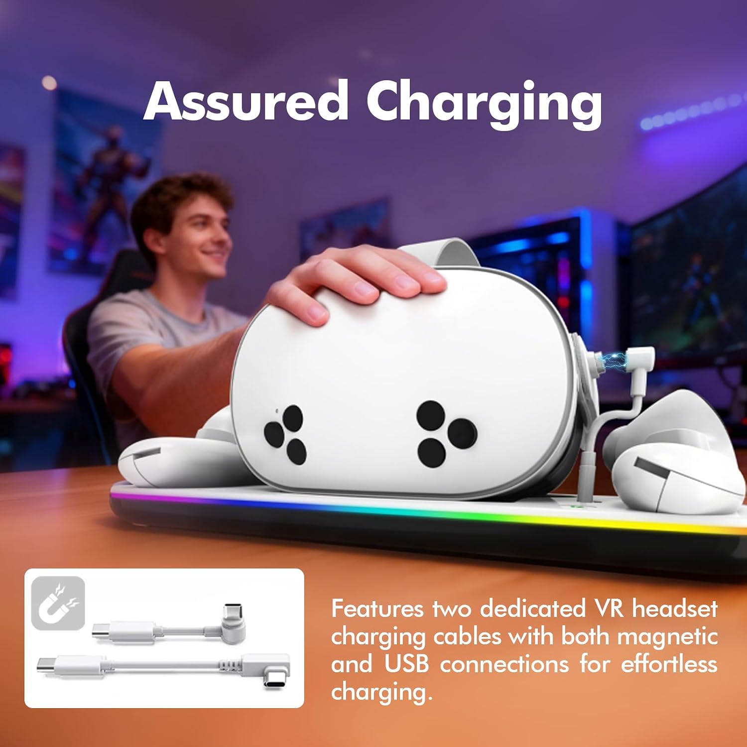 Thumbnail 6 de DOBE FOMIS Charging Dock for Meta Quest 3/3S
