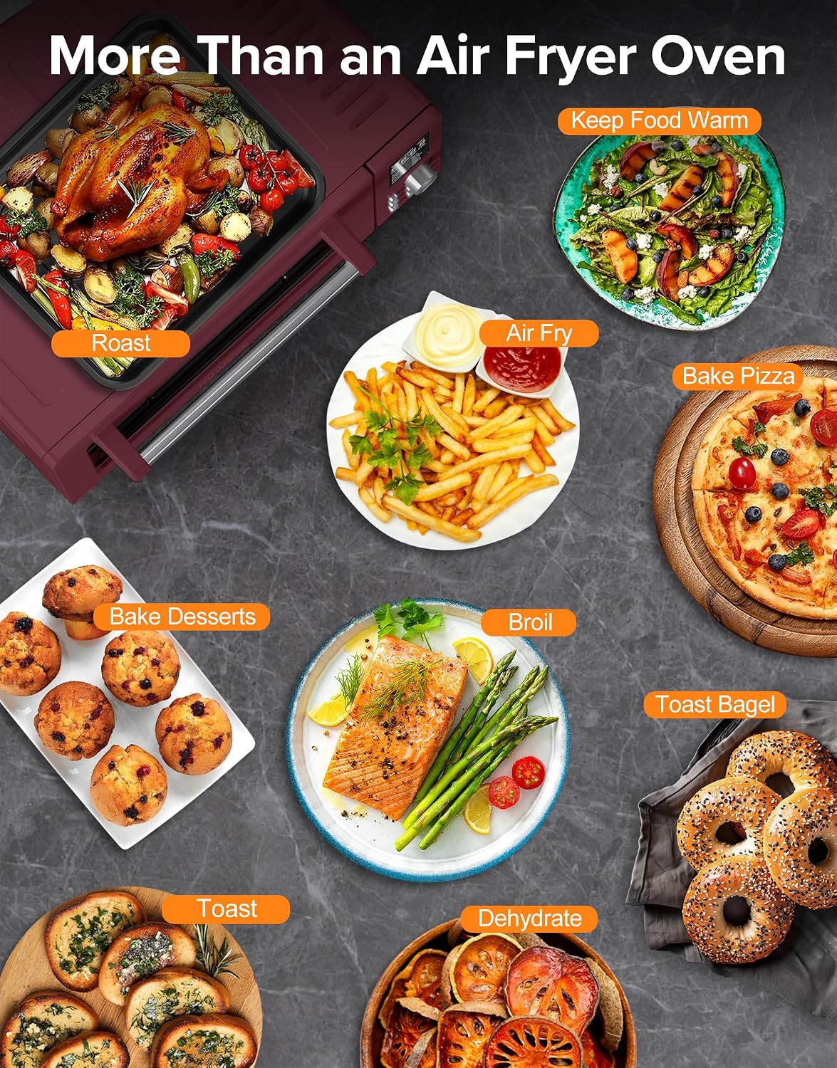 Thumbnail 6 de Nuwave Bravo Pro Smart Air Fryer 21 qt