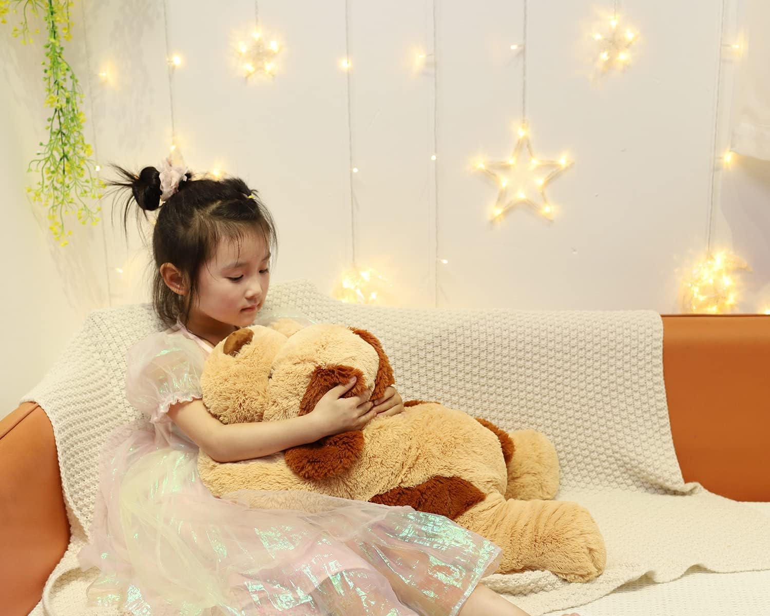 Thumbnail 4 de YESGIRL 26.8-inch 5 lb Weighted Dog Stuffed Animal for Calm Comfort