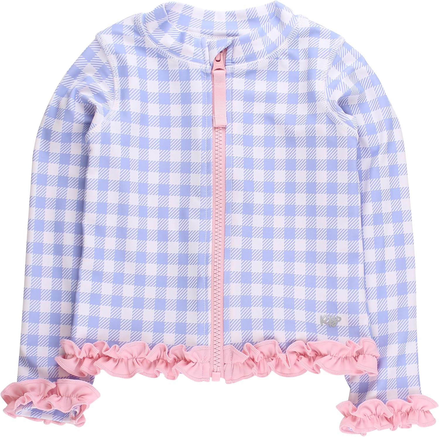 Detalle de RuffleButts Girls' Full-Zip Jacket