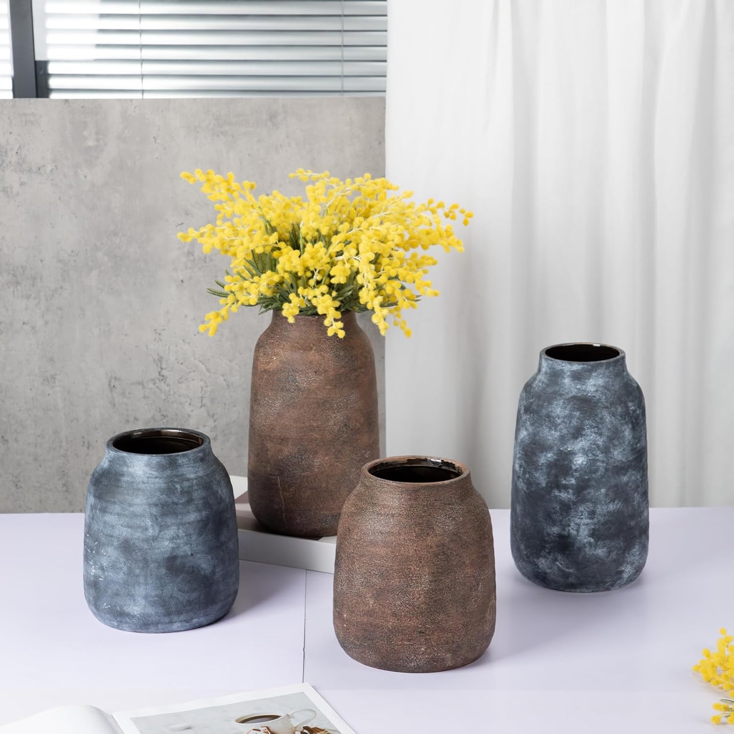 Thumbnail 4 de Briful Grand Vase céramique 24,4 cm