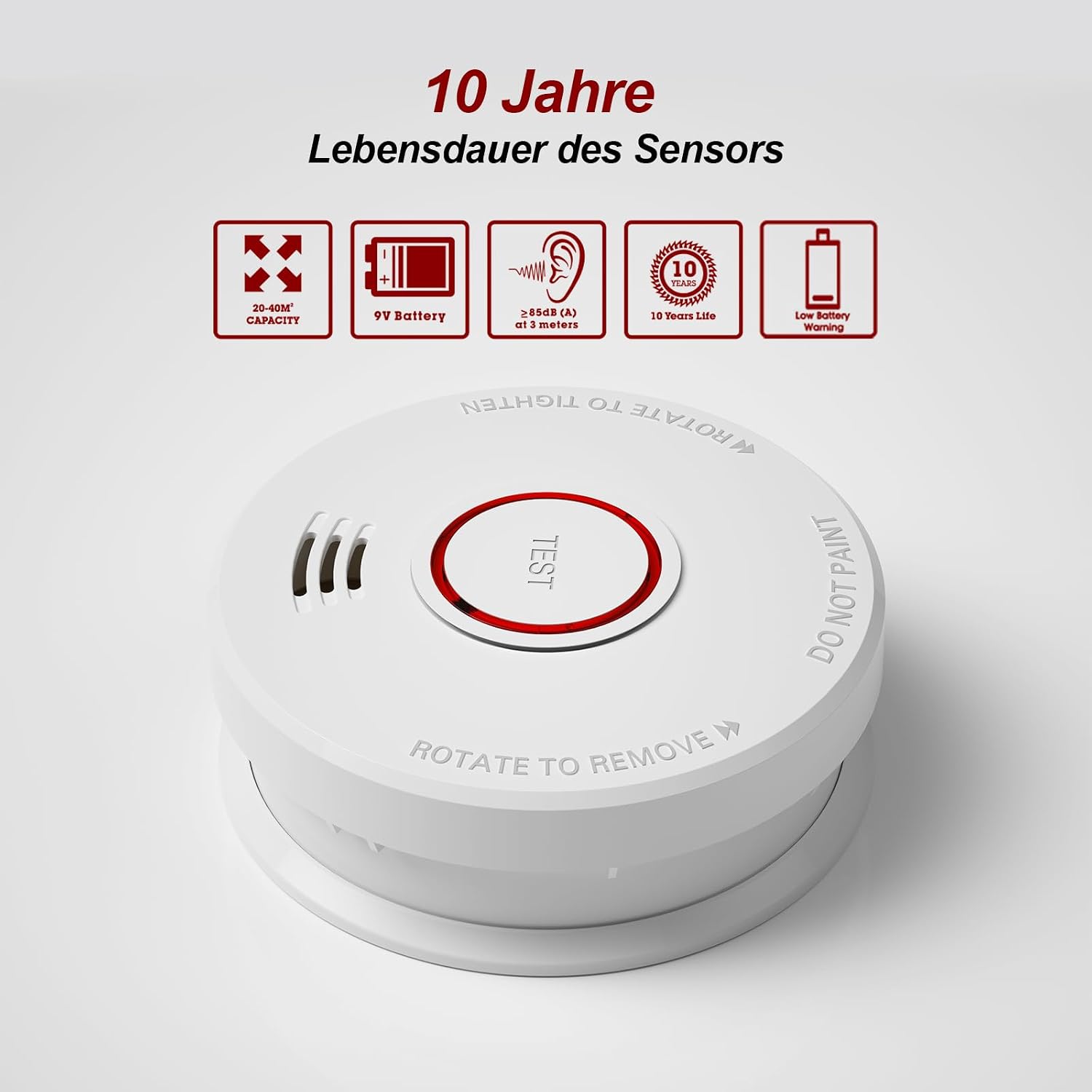 Thumbnail 2 de Rauchmelder 10-Jahres-Garantie 85 dB