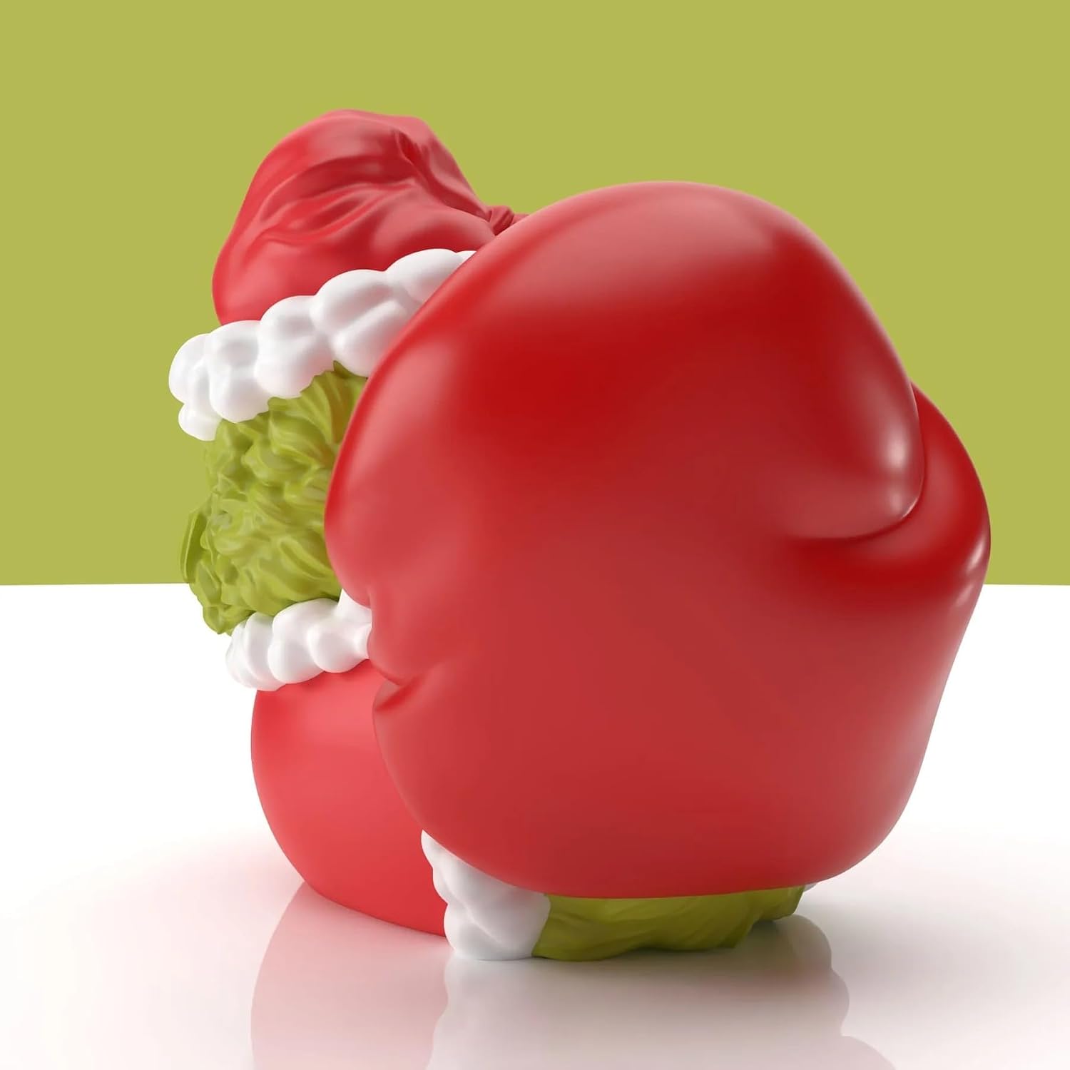 Detalle de TUBBZ Erstausgabe: Der Grinch – Santa Outfit Grinch als Cosplaying-Gummiente Vinylfigur