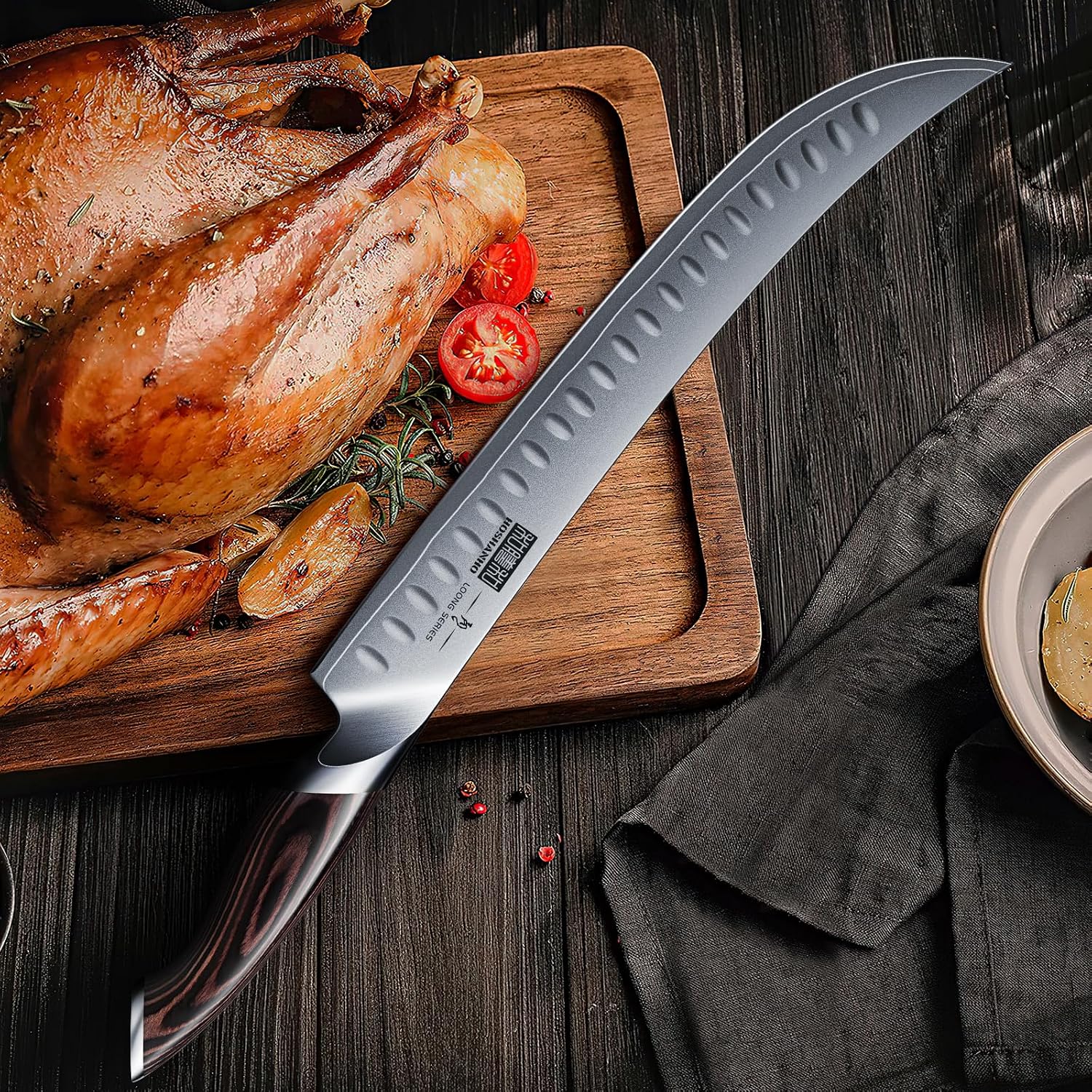 Detalle 1 de HOSHANHO Carving Knife, 12-Inch