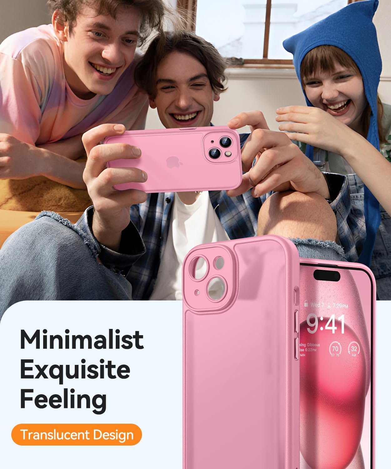 Thumbnail 5 de CANSHN Matte iPhone 15 Case