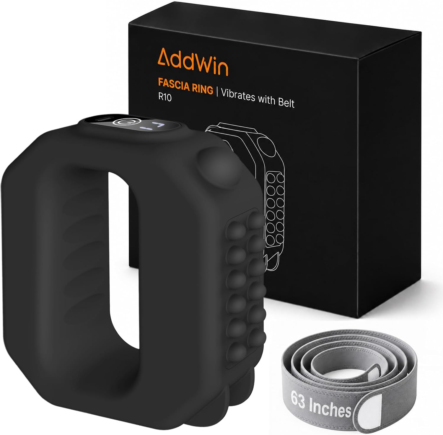 Detalle de Generic R10 Compact Fitness Ring with 6 Adjustable Vibration Levels