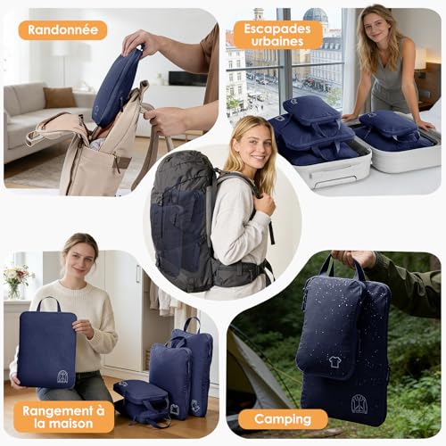 Thumbnail 6 de Samfolk organisateurs de valise en nylon