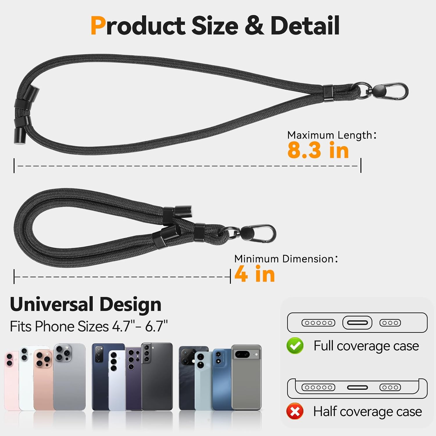 Thumbnail 6 de Joremx Phone Wrist Strap, 2-Pack