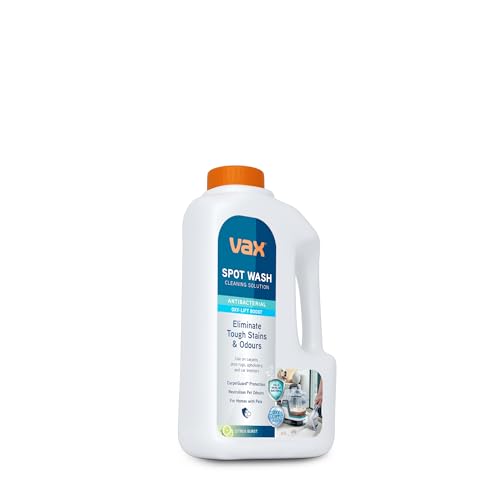 Detalle de Vax SpotWash Antibacterial 1L Spot Cleaning Solution for Upholstery & Carpet (Citrus Burst) – 99% Bacteria Elimination