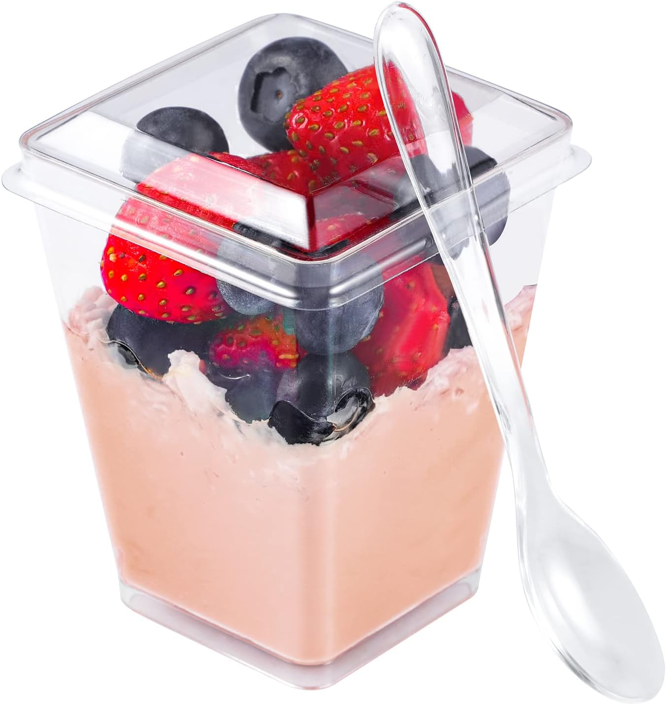 Detalle de 5 oz plastic dessert cups, 50 pack