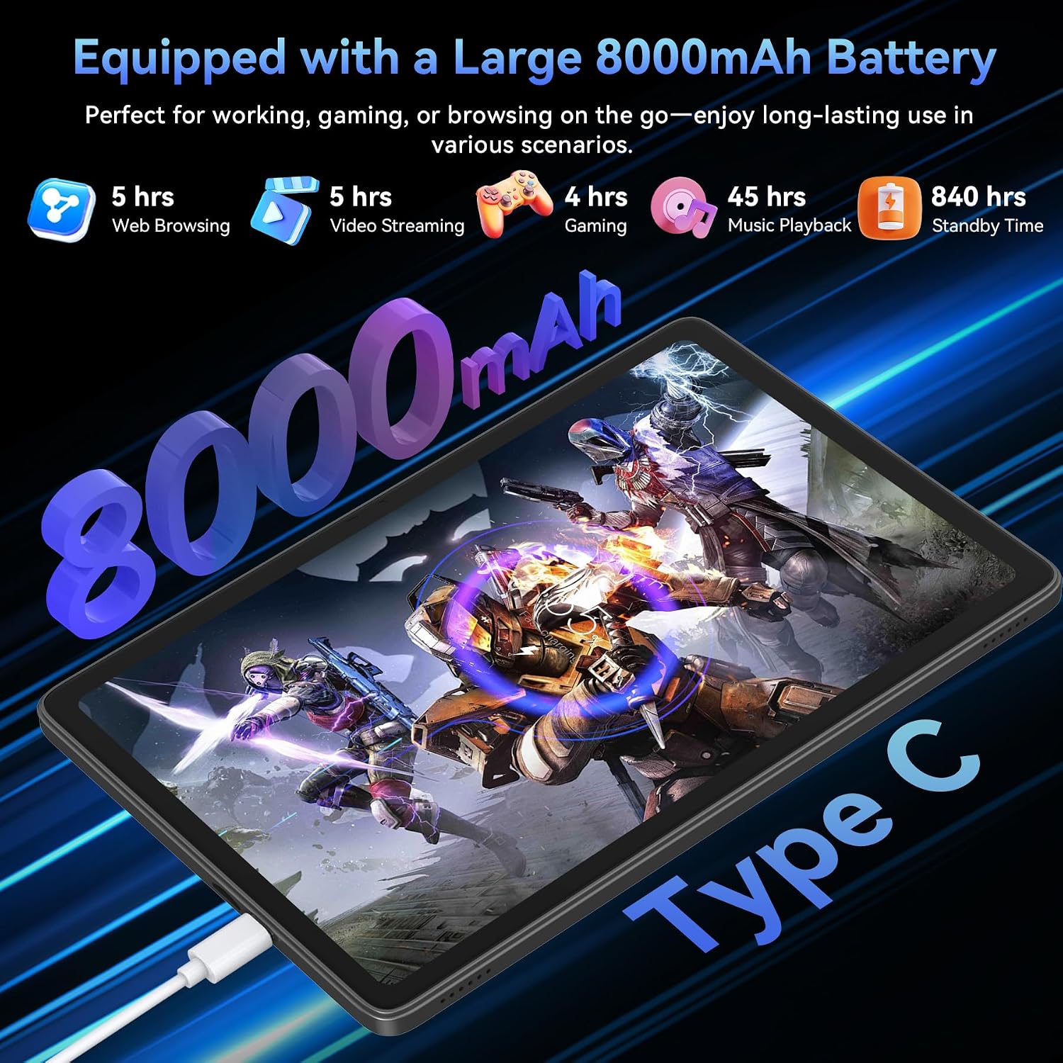 Thumbnail 5 de TABWEE Tablet 2026 Android 16 11 Inch