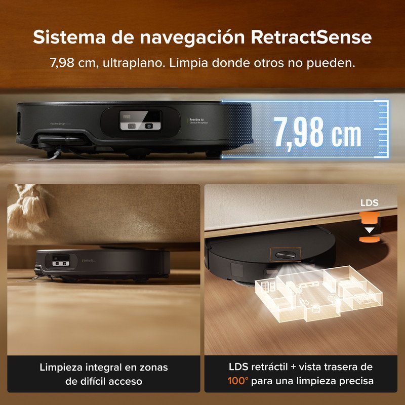 Thumbnail 1 de Roborock Qrevo Edge 2 Set: Robot aspirador y fregona con alto rendimiento y autovaciado