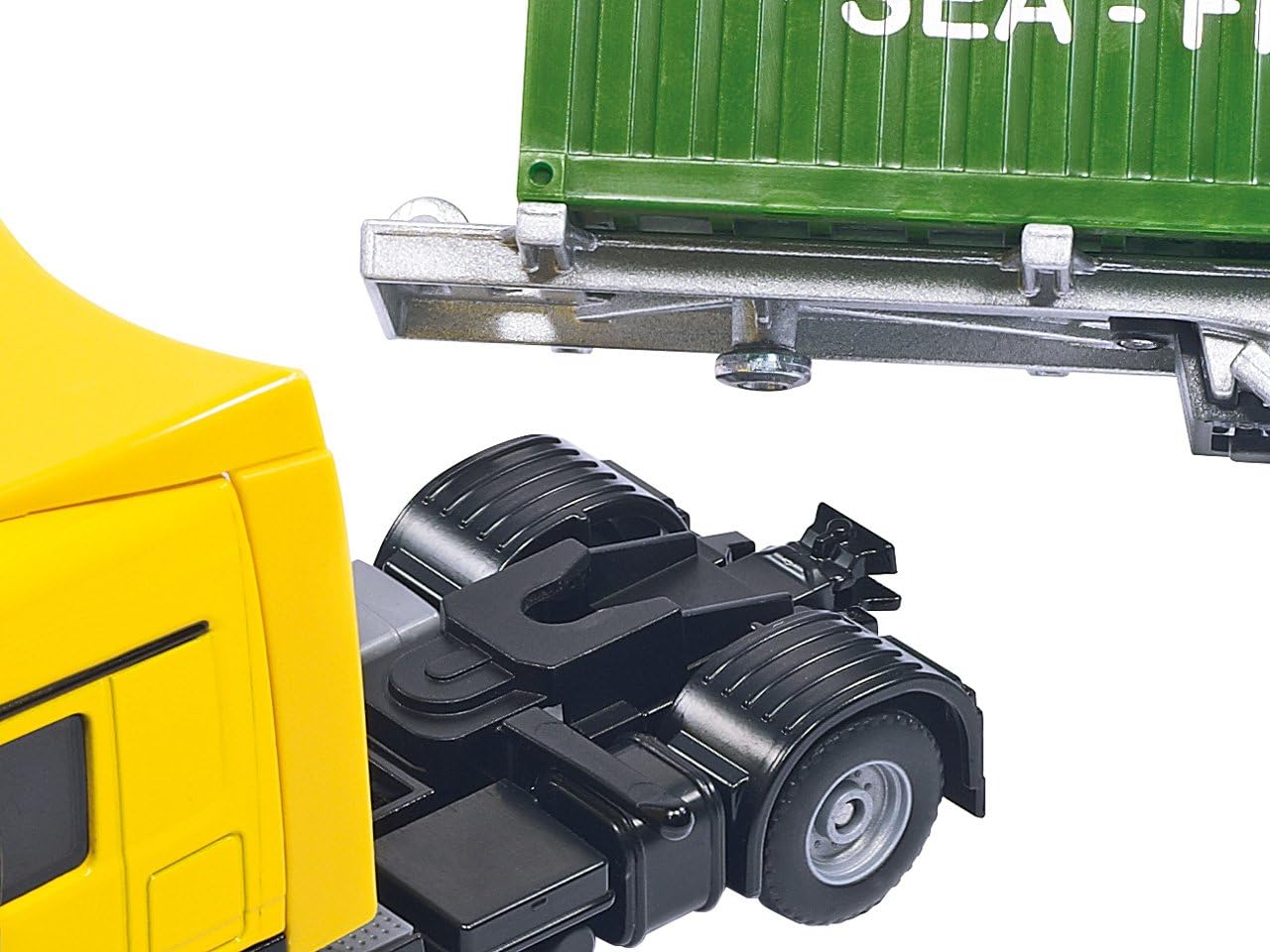 Thumbnail 3 de siku 3921 LKW mit Container 1:50 Gelb Grün