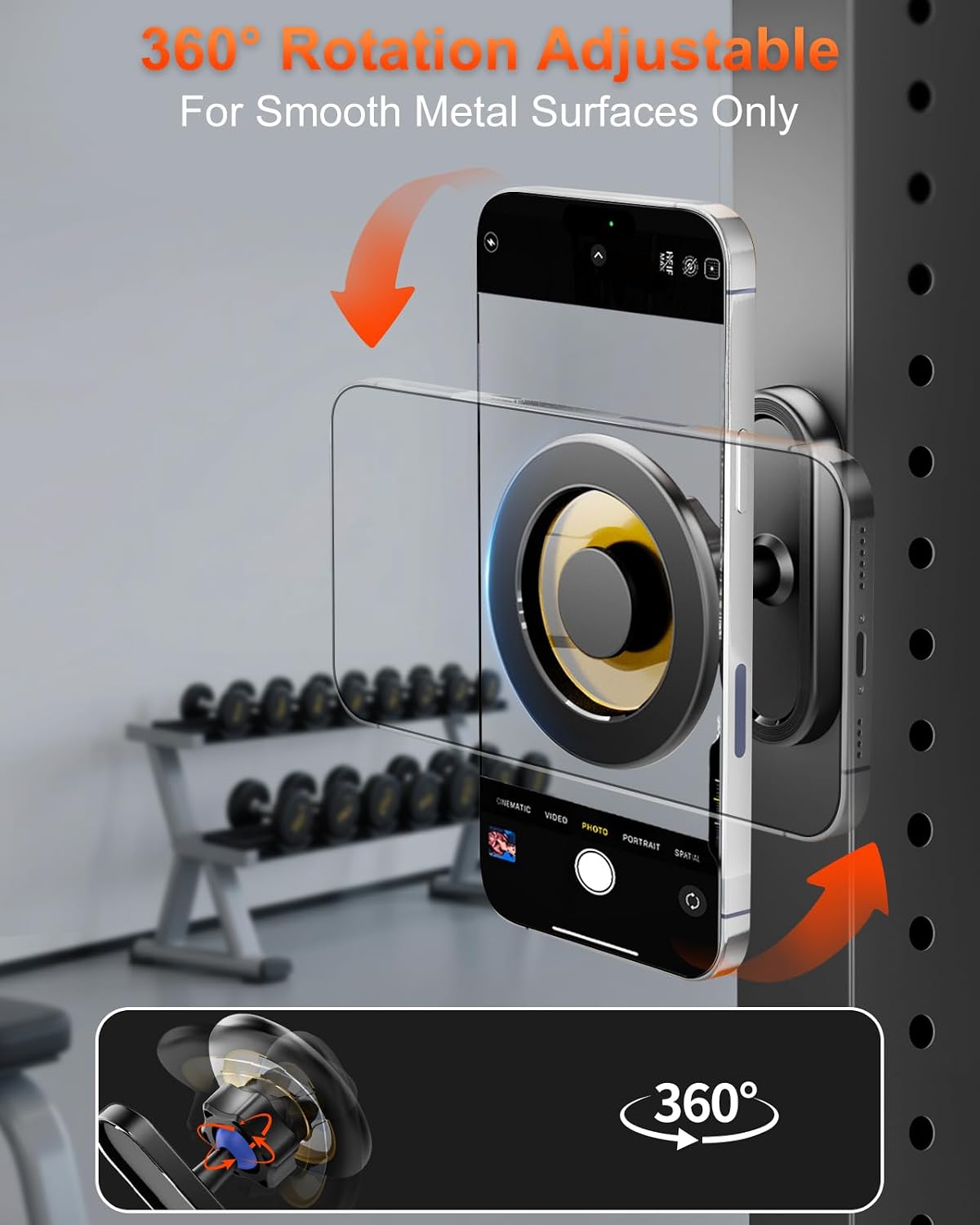 Detalle de Volport Gym Magnetic Holder with 24 Magnets ⚙